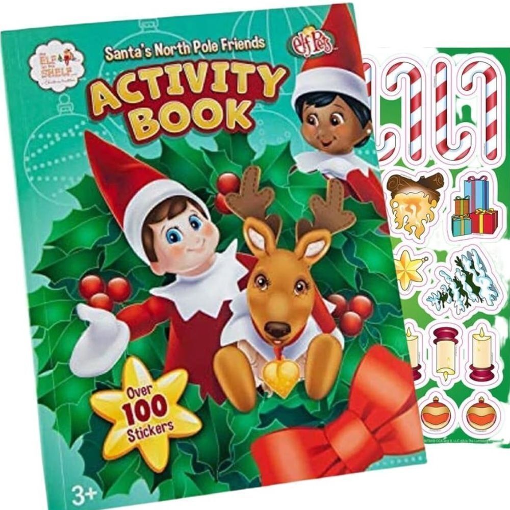 Santa’s North Pole Friends Activity Book
